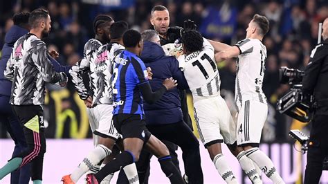 Inter, Juventus Cup semi ends in scuffle after 1-1 draw